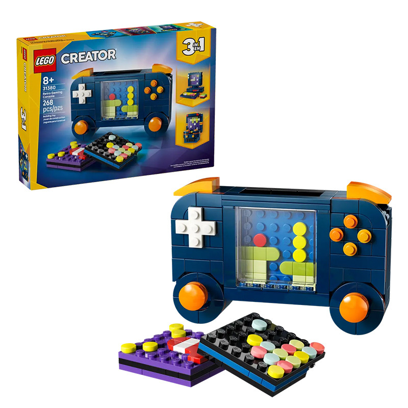 Retro Gaming Handhelds - レゴ クリエイター 3in1 ビルディングブロック LG-31380 レトロゲーム機
