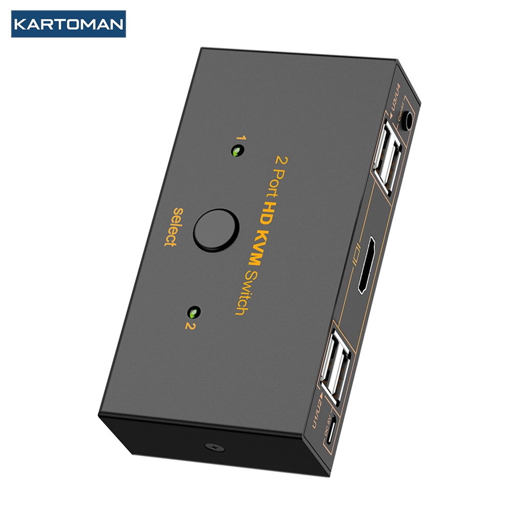Controller Adapter Usb - KVMスイッチ USB 2.0 HDMI対応 4Kスプリッター プリンター