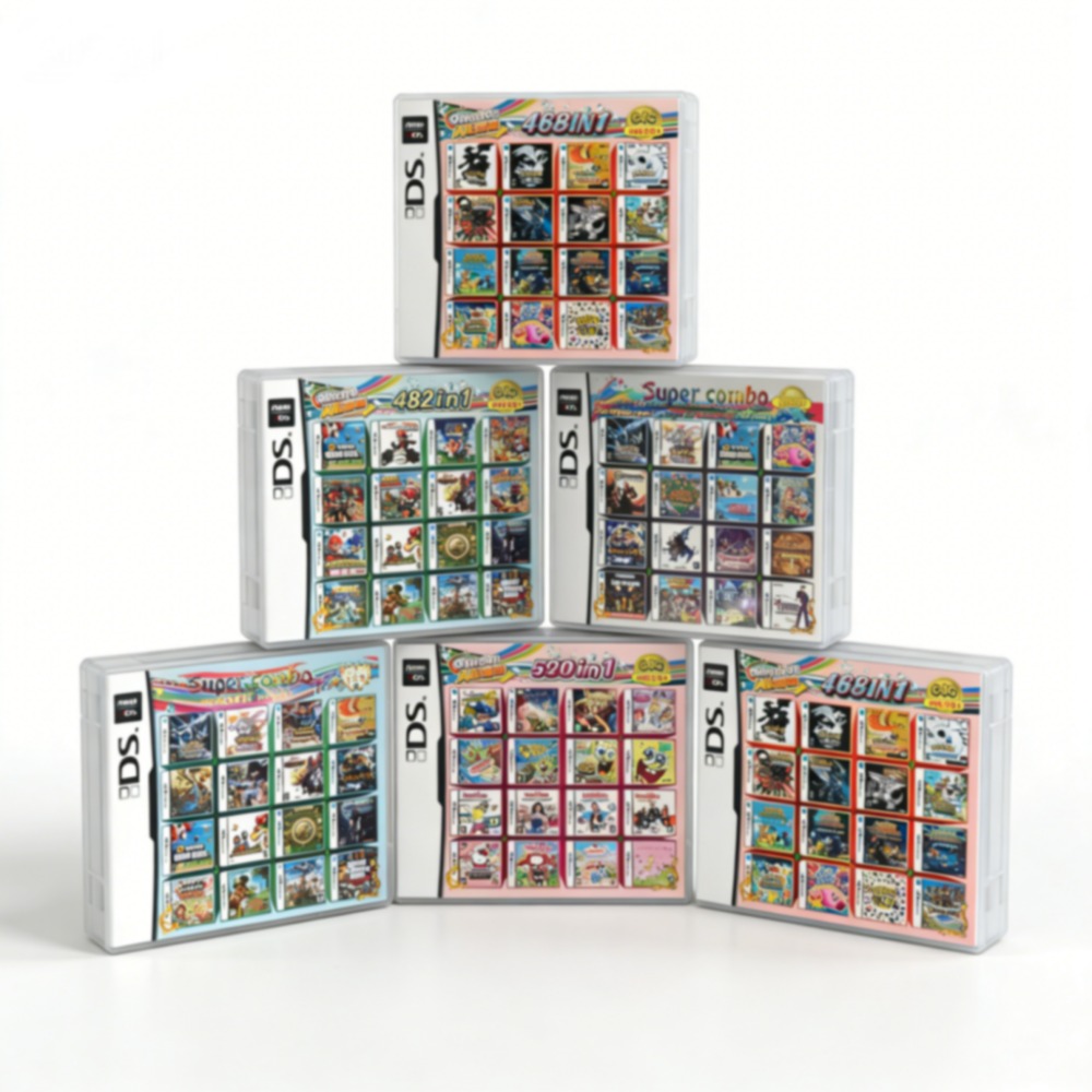 Retro Gaming Handhelds - ポケモンをテーマにしたマルチゲームカートリッジ（DS/3DS/NDSL/2DS対応）- クラシックなレトロゲームがプリロード済み、プラグ＆プレイ対応の携帯型ゲームアクセサリー