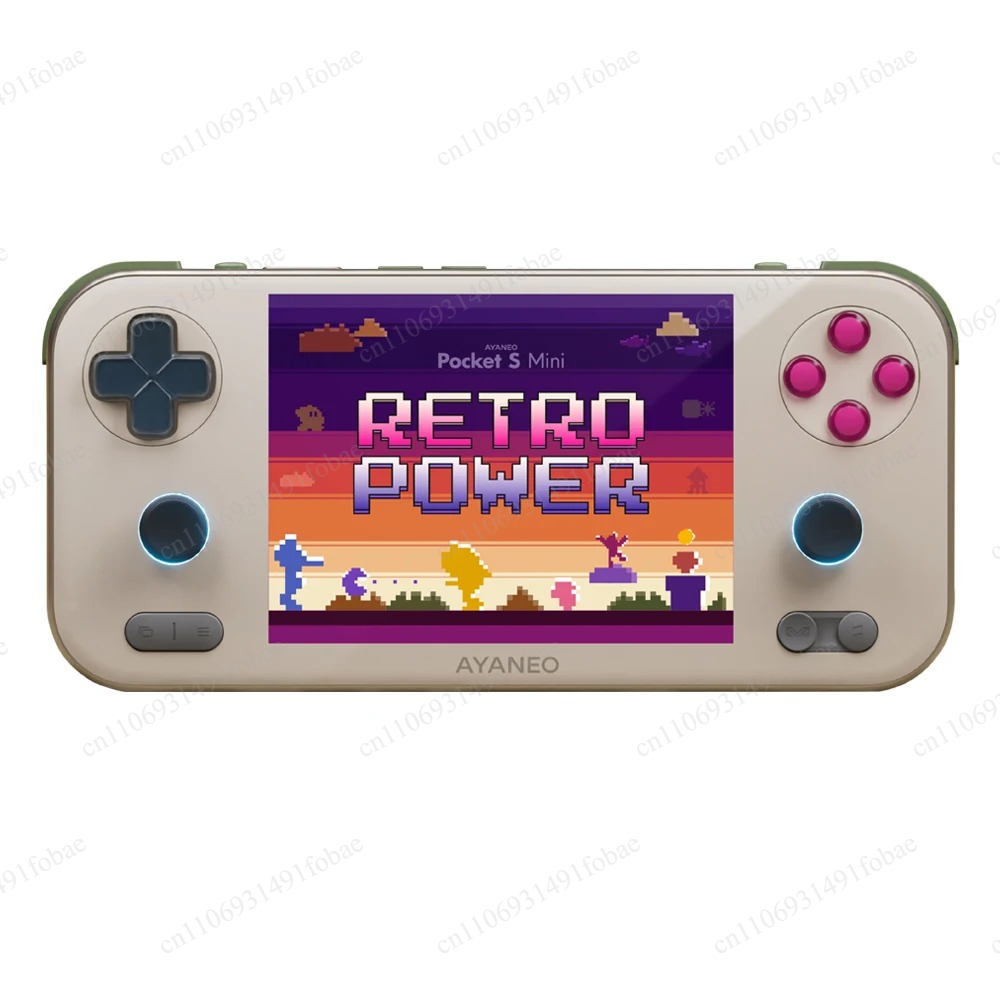 Retro Gaming Handhelds - AYANEO Pocket S ミニレトロハンドヘルドゲーム機、4.2インチ 4:3 LCD