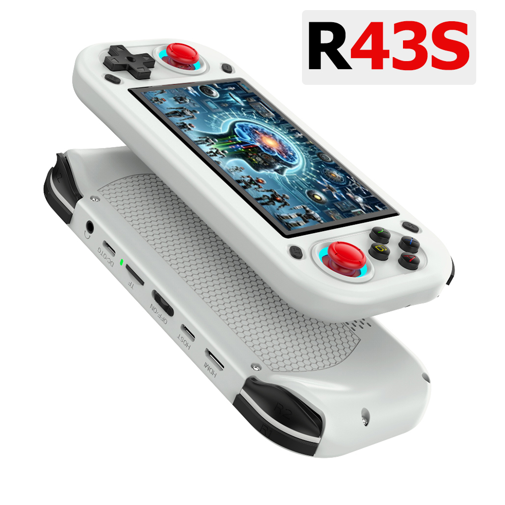 Retro Gaming La - R43S レトロハンドヘルドビデオゲームコンソールオープンソース Linux システム 4.3 インチ