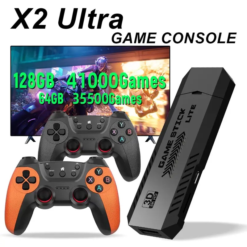 Retro Gaming Mister - X2 Ultra Pro レトロゲームスティック 64GB 128GB