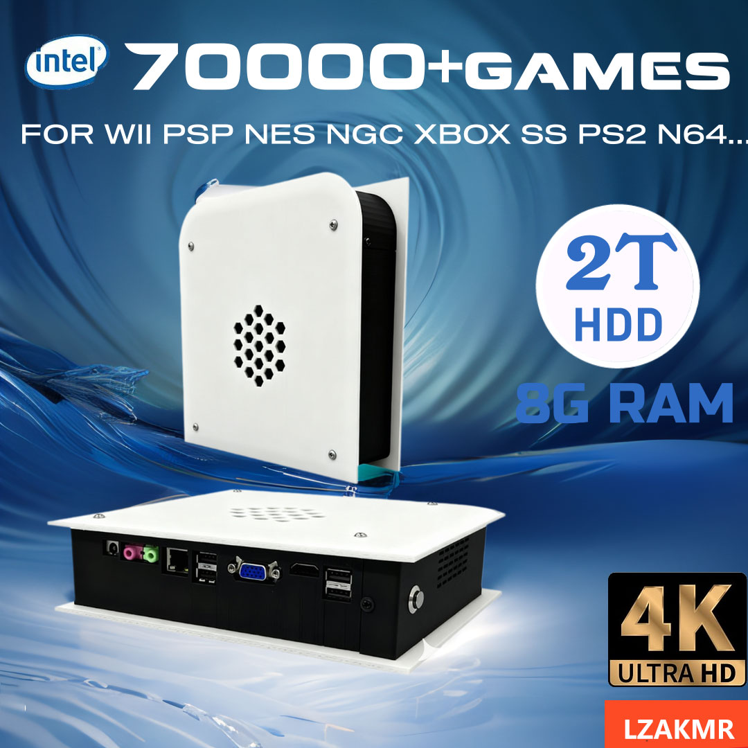 Retro Gaming Mister - ワイヤレスハンドル 8GB RAM レトロゲーム機 2TB ROM