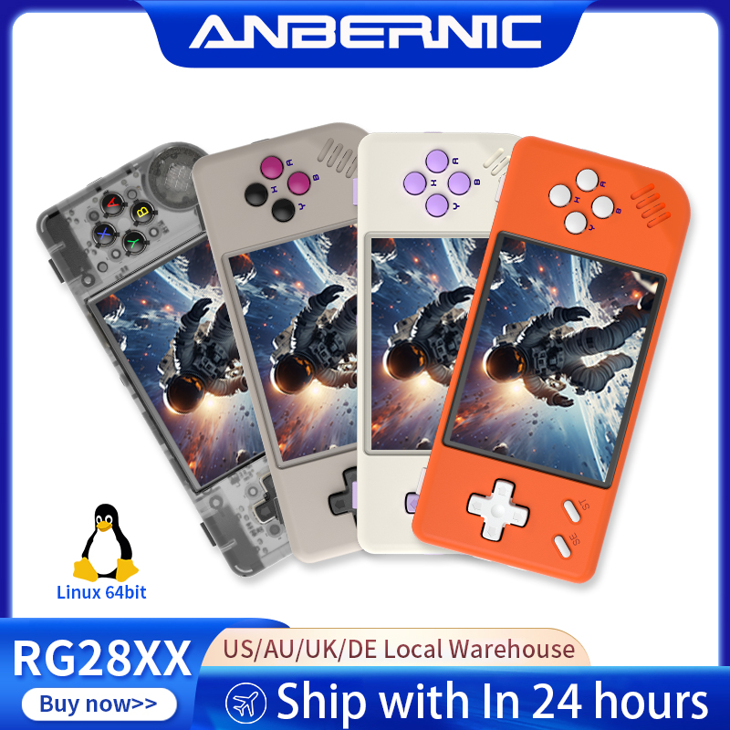 Retro Gaming La - ANBERNIC RG28XX レトロハンドヘルドゲーム機 Linux 64ビット 3100mAh