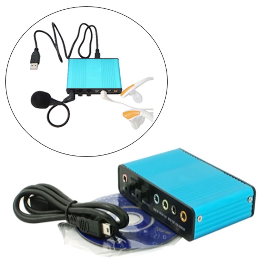 Controller Adapter Usb - コンピューター用サウンドカード,USB 5.1,6チャンネル,spdifコントローラー,光ケーブル,サウンドカード,2.0