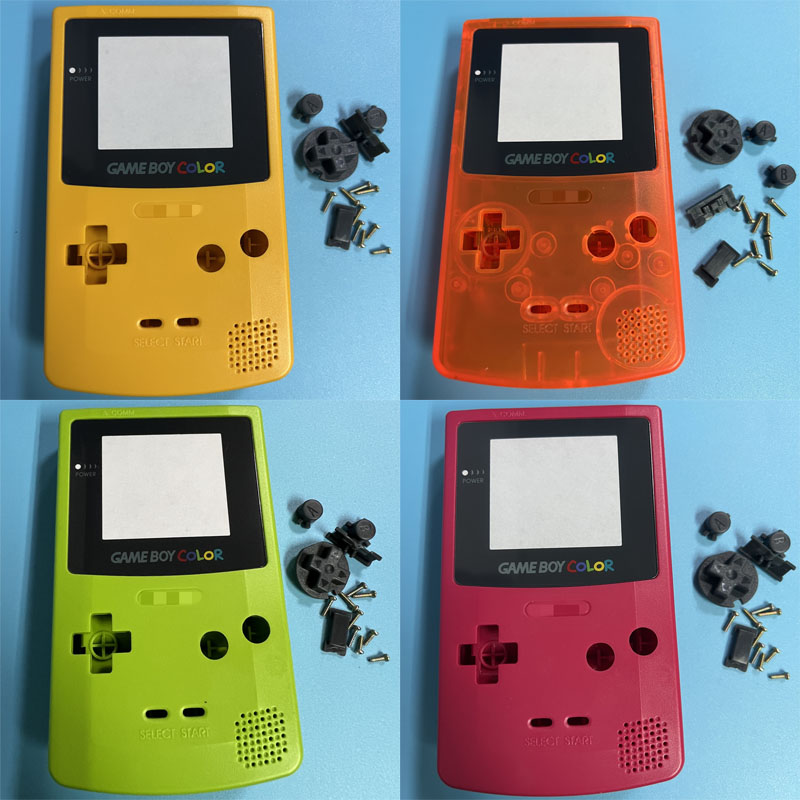 Retro Gaming Handhelds - ゲームボーイカラーシェル Gbc 交換用シェル 限定版 発光ゲーム周辺機器 レトロゲーム機用アクセサリー