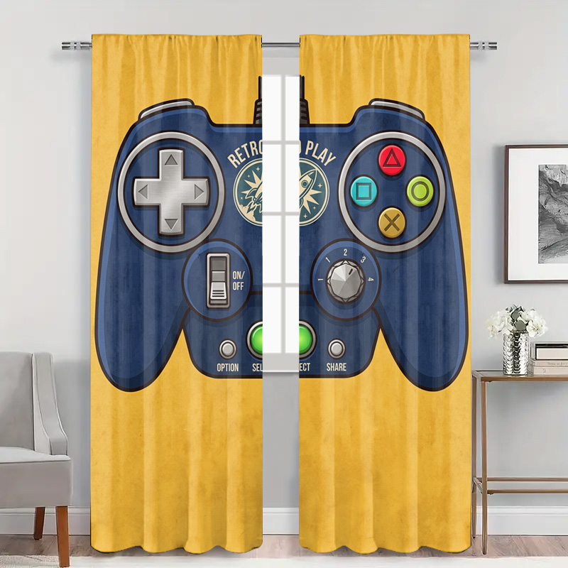 ゲーミングコントローラーカーテンパネルレトロビデオゲームウィ - Retro Gaming Youtube のレビューと価格