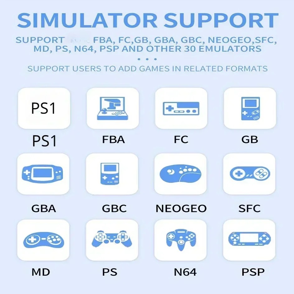 POWKIDDY X55 ハンドヘルドゲームコンソール レト - Retro Gaming La のレビューと価格