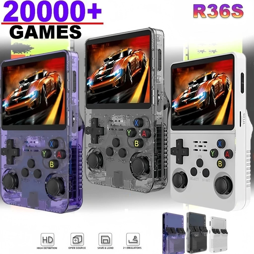 ミニR36SレトロハンドヘルドビデオゲームコンソールLinu - Retro Gaming Game Stick のレビューと価格