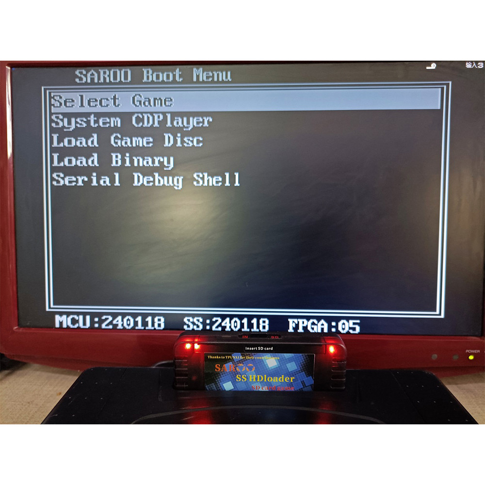 SAROO HD ローダー (英語メニュー) TF ISO  - Retro Gaming Years のレビューと価格