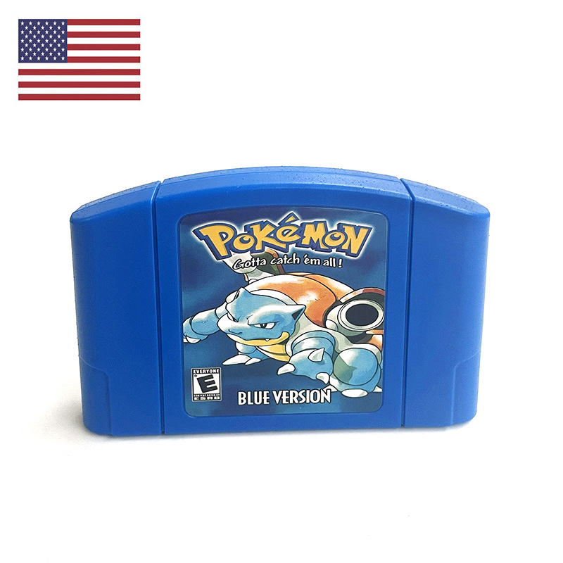 アメリカ版 NTSC 英語版 ポケモン ブルー N64 レト - Retro Gaming Handhelds のレビューと価格