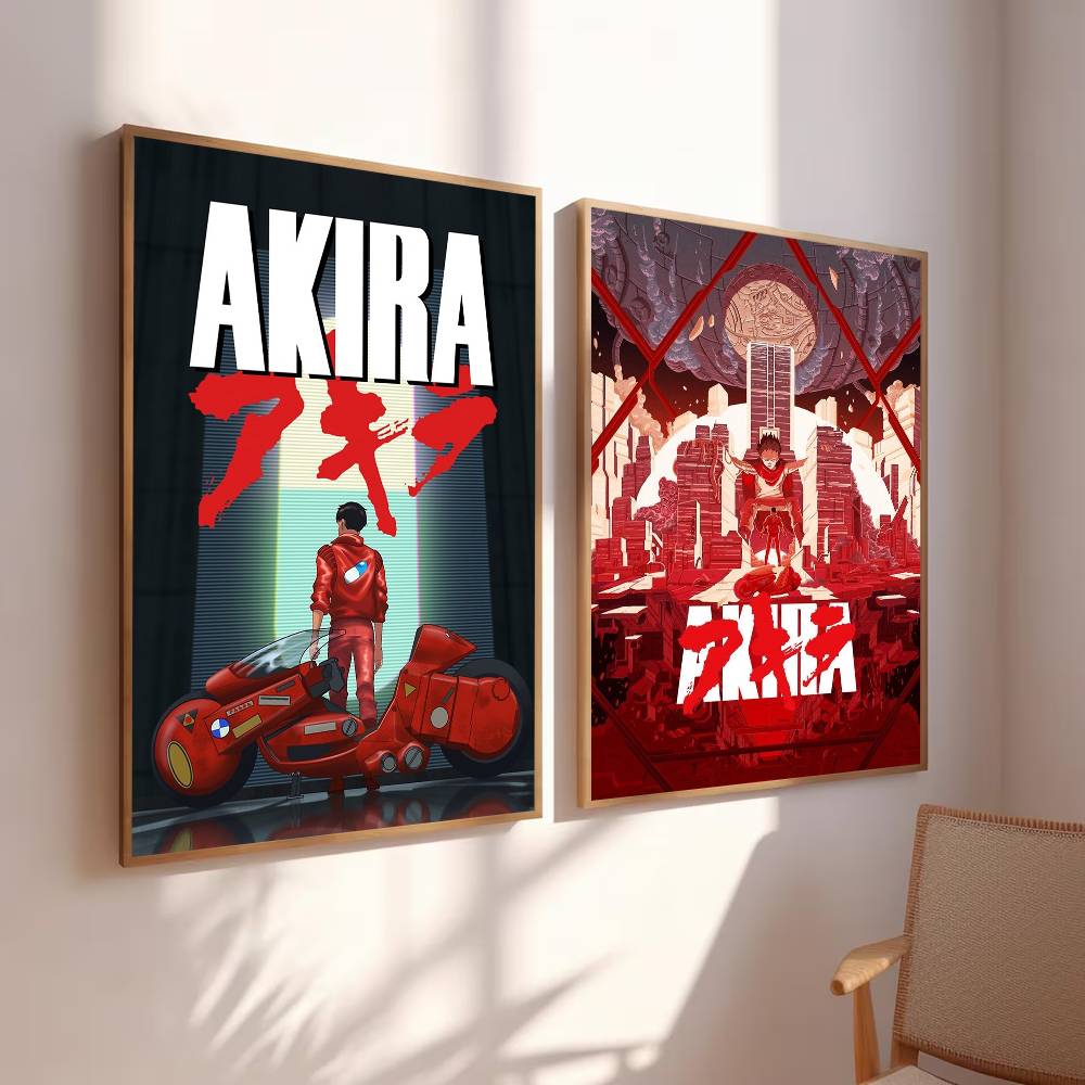 アキラアニメ紙ポスターレトロサイバーパンクカネダバイクキャラ - Retro Gaming Wallpaper のレビューと価格