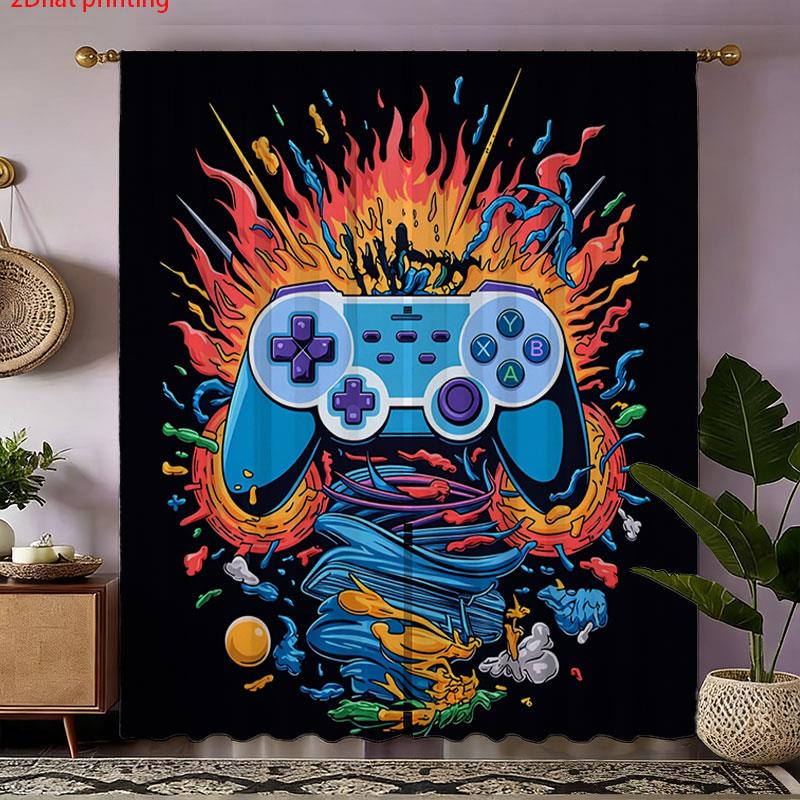 レトロゲームコントローラーカーテンポップカルチャービデオゲー - Retro Gaming Youtube のレビューと価格