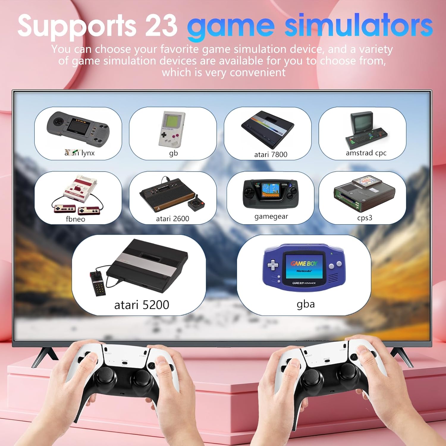 ワイヤレスレトロゲームコンソール、40000以上のゲームと2 - Retro Gaming Hdmi Stick のレビューと価格