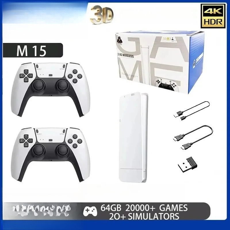 M15 4K レトロゲームシステム 64GB TVゲームステ - Retro Gaming Game Stick のレビューと価格