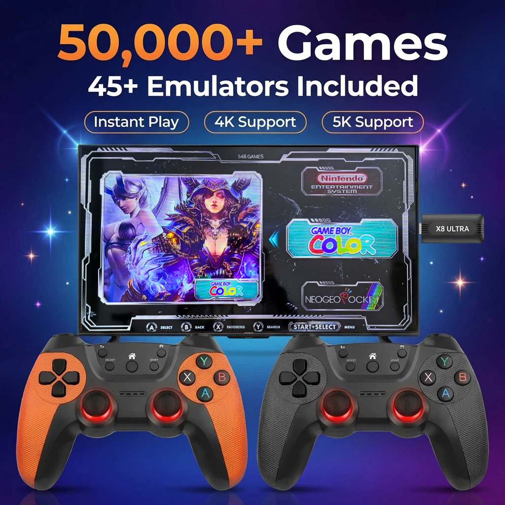 X8 UltraゲームスティックPro 128GB レトロゲ - Retro Gaming Game Stick のレビューと価格