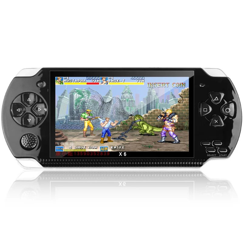 PSP 3000 X6 コンソール 12種類のシミュレーター - Retro Gaming X6 のレビューと価格