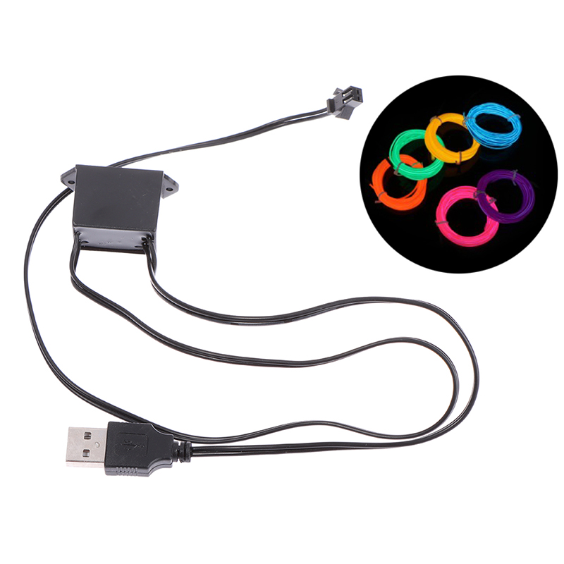 5V USBアダプタードライバー 1-5M ELワイヤー 電 - Controller Adapter Usb のレビューと価格