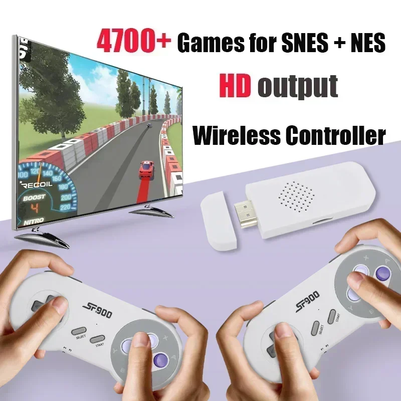 ワイヤレスゲームパッドSF900 16ビットレトロHDコンソ - Retro Gaming Mister のレビューと価格
