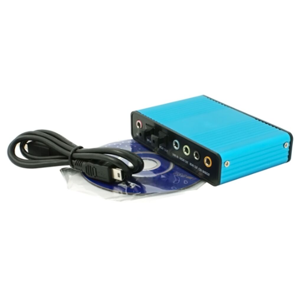コンピューター用サウンドカード,USB 5.1,6チャンネル - Controller Adapter Usb のレビューと価格