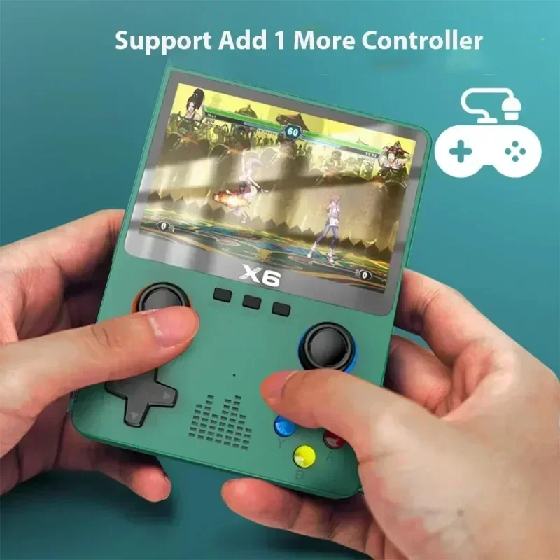 3.5/4インチIPSスクリーンX6レトロポータブルハンドヘ - Retro Gaming X6 のレビューと価格