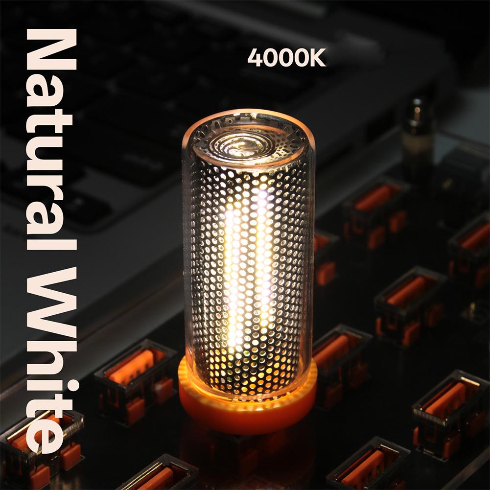 RGB LED ニキシー管ライト レトロ USB 装飾ランプ - Retro Gaming Youtube のレビューと価格