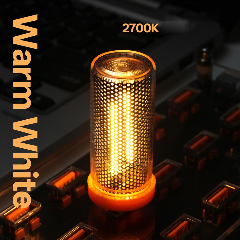 RGB LED ニキシー管ライト レトロ USB 装飾ランプ - Retro Gaming Youtube のレビューと価格