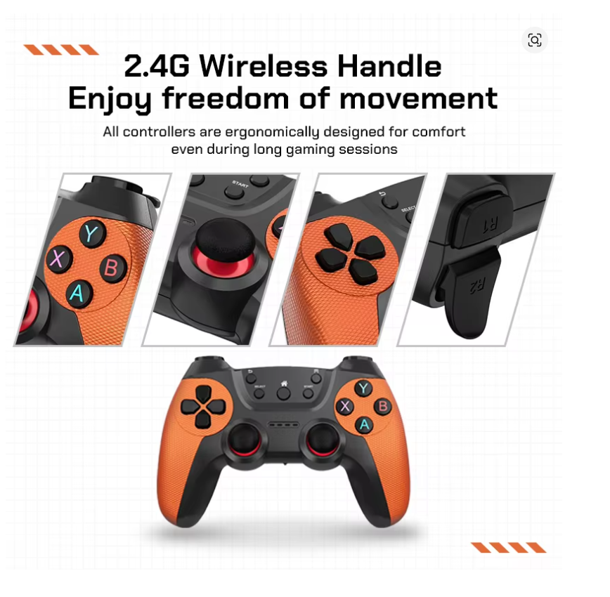 X10 Pro充電式コントローラーゲームスティック4K S9 - Retro Gaming Game Stick のレビューと価格