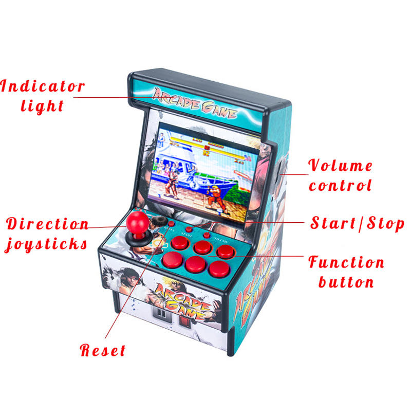 ポータブルビデオアーケードゲームコンソール,セガレトロゲーム - Retro Gaming X6 のレビューと価格