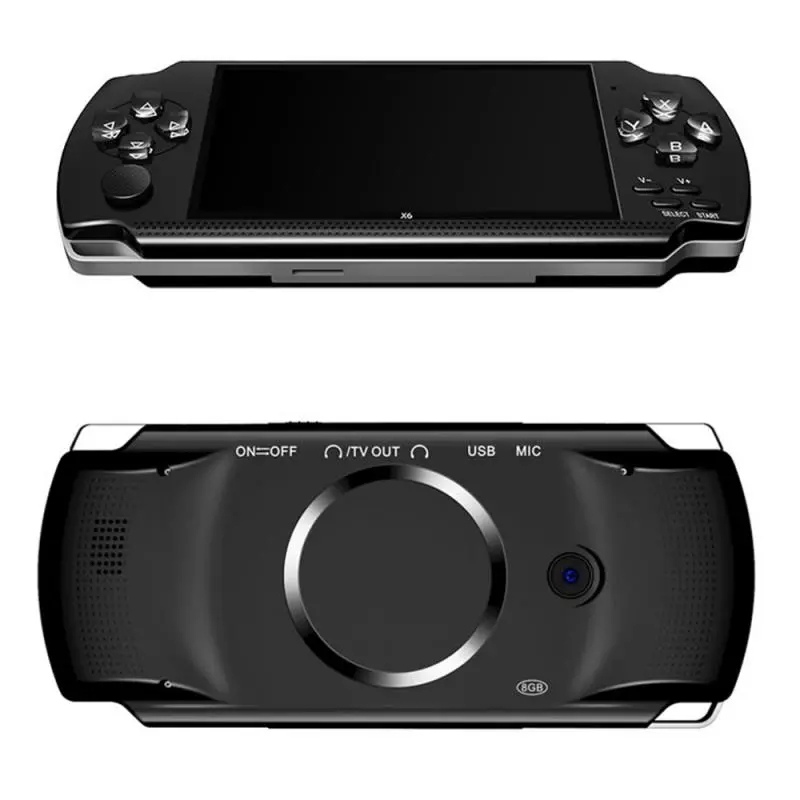 レトロゲーミングポータブルゲームコンソール、多機能ハンドヘル - Retro Gaming X6 のレビューと価格
