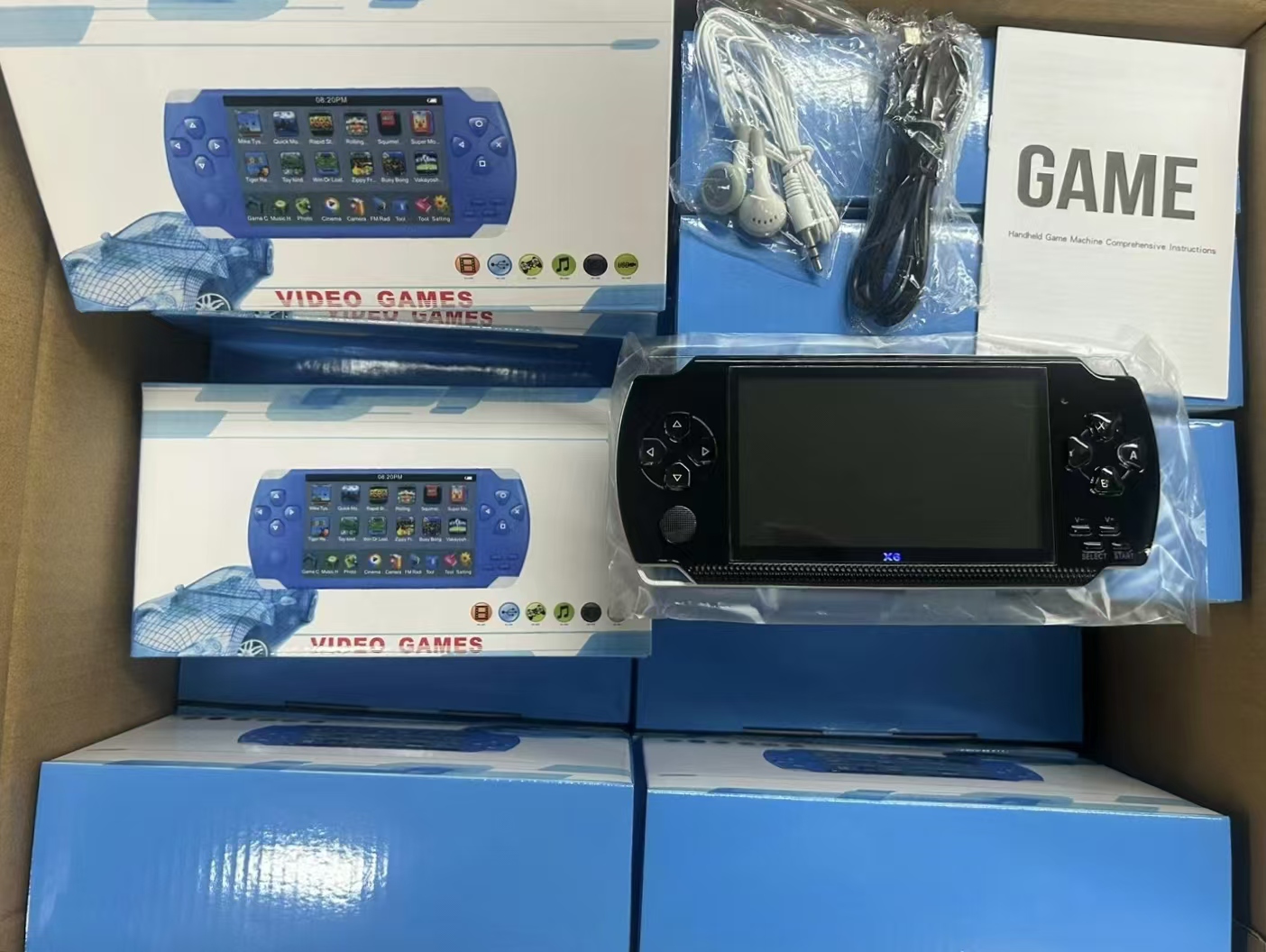 レトロゲーミングポータブルゲームコンソール、多機能ハンドヘル - Retro Gaming X6 のレビューと価格