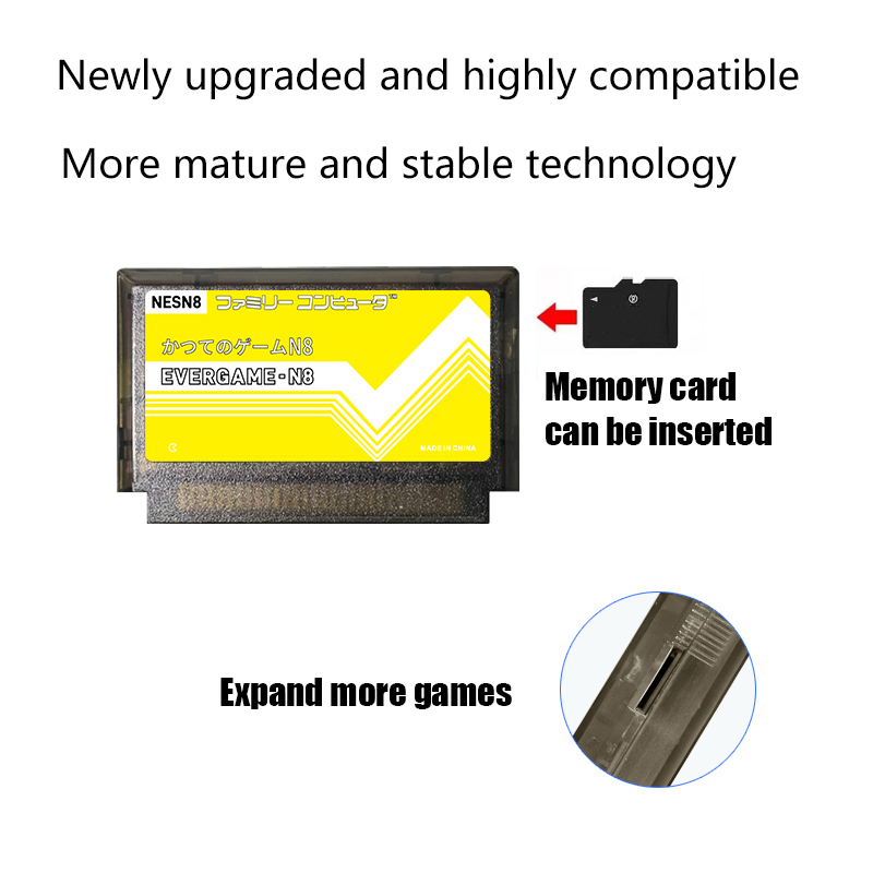 REMANK EVERGAME N8 NES カートリッジス - Retro Gaming Handhelds のレビューと価格
