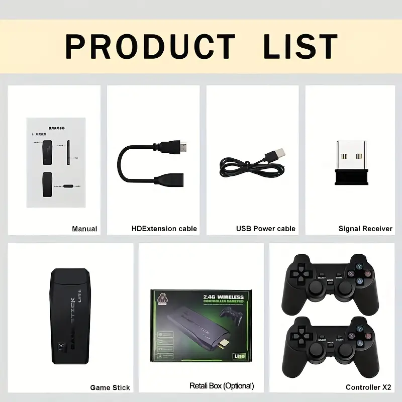 ホームビデオゲームコントローラーLite 4KビデオゲームM - Retro Gaming Mister のレビューと価格